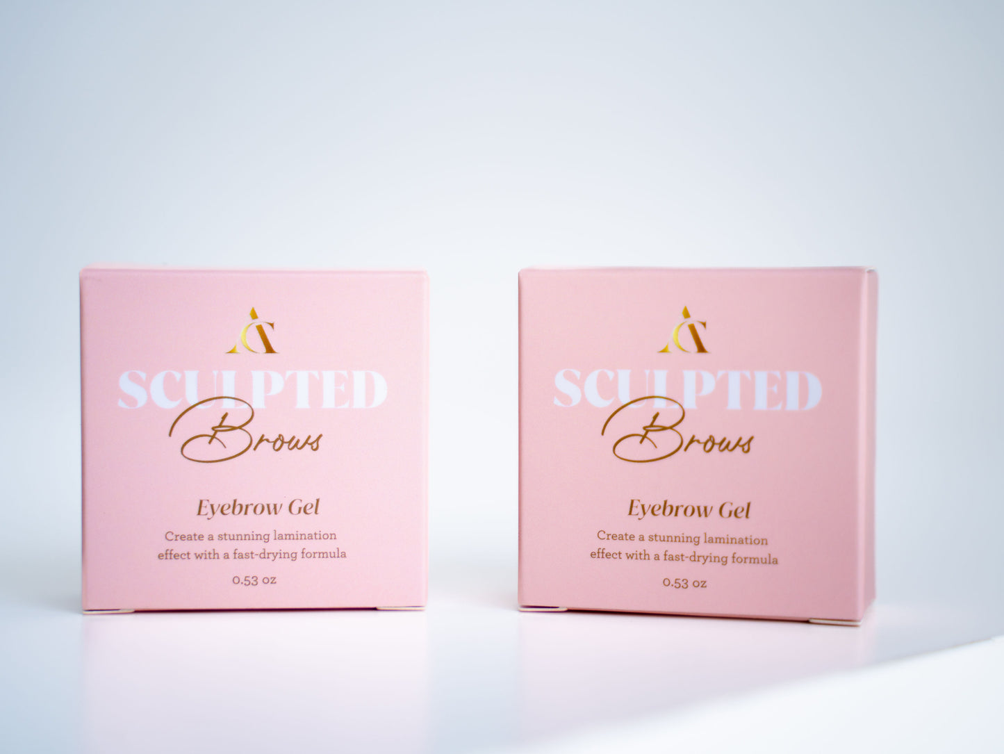 Alluring Creations Sculpted Brows Eyebrow Gel packaging, the best eyebrow gel for shaping