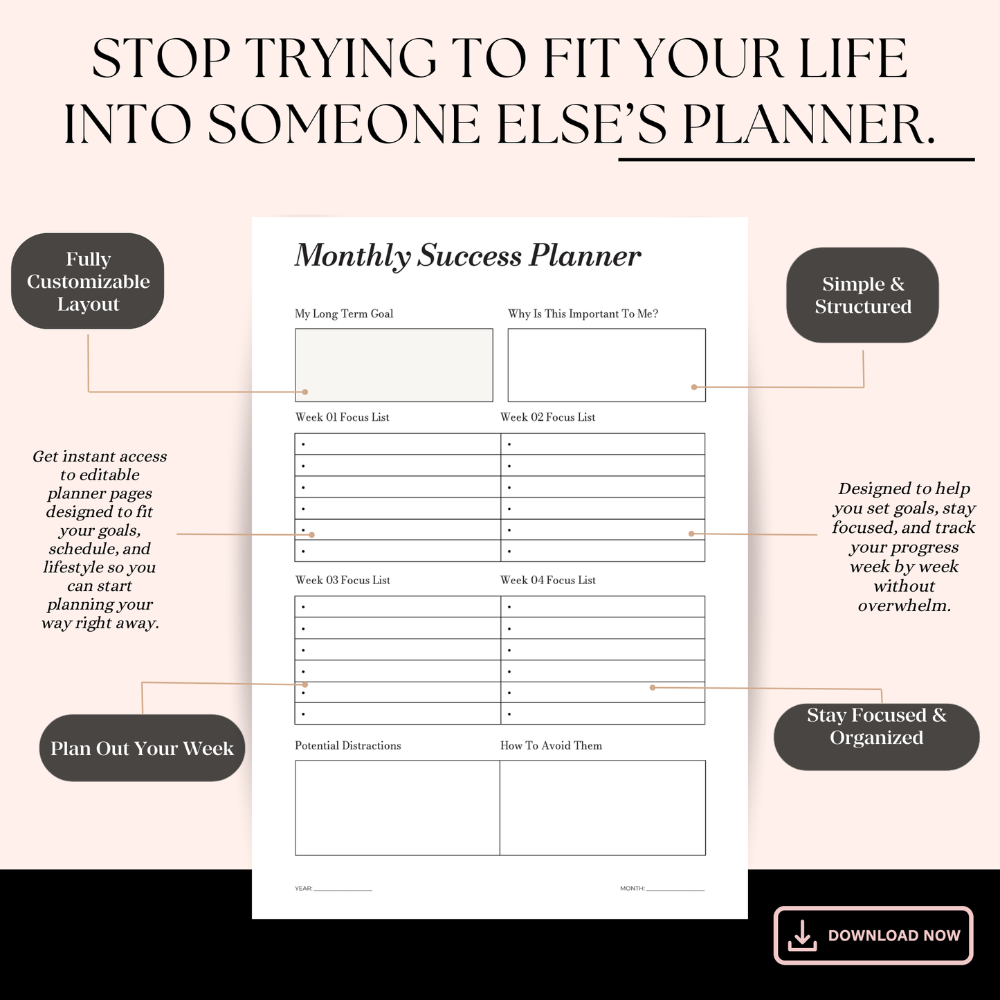The Build-Your-Own Planner